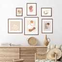 Venusmiles 11x14 Picture Frame Natural Solid Walnut Photo Frames with 8x10 Removable Mat Wall Hanging Large Handcrafted Frame with HD Plexiglass Wall and Tabletop Display Large Poster Frame