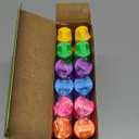 Bubble Wand, 12 Pcs Bubble Wands Bulk in 6 Colors, Bubble Party Favors for Kids, Summer Toys, Indoor Outdoor Activity, Themed Birthday, Wedding, for Girls & Boys