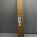 LazBlinds No Drill Blinds for Indoor Windows, Cordless 1" Vinyl Mini Blinds, Privacy S-Curve Blinds for Windows, Room Darkening Horizontal Window Blinds and Shades for Home, 35 1/2" W x 64" H, Beige