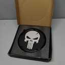 Skull Clutch/Derby Timer and Points Covers for Harley Twin Cam 1999-2015 Dyna Softail Touring Road King Electra Glide Street Glide Road Glide Tri Glide,Black