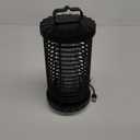 Bug Zapper Outdoor, 2025 Upgraded 3 in 1 Rechargeable Bug Zapper with 5000mAh Battery & LED Night Light, 4000V Cordless Waterproof Mosquito Zapper for Outside,Patio,Backyard,Garden Black