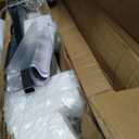 36 in. H x 4 ft. W Porch and Deck Railing Kit, Aluminum Stair Railing Kit, Black Textured Powder-Coat Finish Railing System for Concrete Steps or Wooden Stairs(1 Post, 1 Panel)