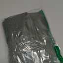 Chyhomenyc Bennet 2-Panel Olive Green Kitchen Curtains - 36 Inch Length, Faux Linen Textured Small Cafe Style, Light Filtering Short Window Curtains for Bathroom, Basement - 30x36 Inch