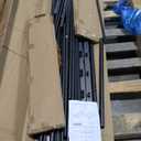 Daybed with Trundle, Sturdy Metal Twin Size Day Bed with Stylish Headboard, Height Adjustable Trundle Bed Twin, Heavy Duty Steel Slats Platform for Living Room, Bedroom and Guest Room, Rustic Brown