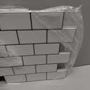 Art3d Peel and Stick Backsplash for Kitchen White Subway (10 Tiles, Thicker Design) (White With Black Grout)