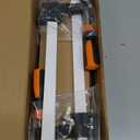 6-Pack 12(4)&6(2) Bar Clamps,Wood Clamps Heavy Duty Force 600 Lbs Adjustable and Release Quickly,Woodworking Clamps Throat Depth 2.5 inch with Plastic Handle