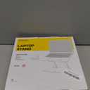 Nulaxy Ergonomic Adjustable Laptop Stand for Desk, Dual Foldable Computer Riser with Advanced Heat-Vent, Heavy-Duty Portable Notebook Holder for Posture Correction, Compatible with Mac 10-17" Laptops