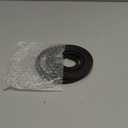 Wonderjune 134 Inch Shower Door Magnetic Strip Replacement Flexible Magnetic Strip Insert for Framed Semi Framed Swinging Glass Shower Doors, Black(1 Roll)