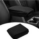 Shademax Custom for 2026 2025 Toyota 4Runner Center Console Cover Armrest Cover for 4Runner Accessories 2025 Truck Arm Rest Cushion Pad PU Leather Middle Console Cover Armrest Seat Box Protector