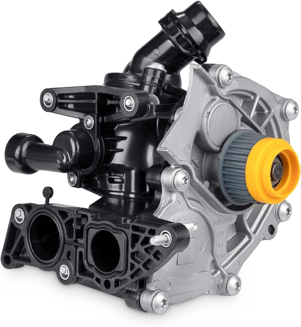 JDMON Compatible with Engine Water Pump Assembly Volkswagen VW Beetle Jetta 2013 2014 2015 2016 13 14 15 16 Replaces# 06K121111P 06K121011B