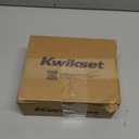 Kwikset Casey Interior Privacy Door Handle with Lock, Door Lever For Bathroom and Bedroom, Satin Nickel Reversible Keyless Turn Lock, with Microban Protection (1 Pack)