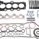 Engine Head Gasket Kit with Bolts Compatible for 2012-2019 for Hyundai Accent 2012-2017 for Hyundai Veloster 2012-2018 for Kia Rio 2012-2018 for Kia Soul 1.6L L4 HS26554PT Head Gasket Kit