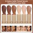 Skin Tint, Beauty Balm Serum Boosted Skin Tint, Foundation Stick, Skin Tint with SPF, Tinted Moisturizer, Concealer Stick, Full Coverage Foundation, Face Makeup, Foundation Makeup, Dewy Finish (#0306)
