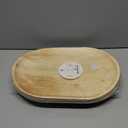 Charity Leaf Disposable Palm Leaf 17" x 12" Trays (10 pieces) Bamboo Like Serving Platters, Disposable Boards, Eco-Friendly Dinnerware For Weddings, Catering, Events