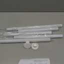 No Drilling Closet Rod, 27.5-74 Inches Hanging Closet Rod for Clothes, Closet Bar & Pole Heavy-duty, Closet Rods for Hanging Clothes For Closet Wardrobes Bathroom Laundry RV Curtains, White