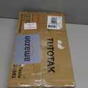 TUTOTAK End Table, Side Table, Tall Couch Table, Sofa Table, Living Room, Bed Room, Brown TB01BB083