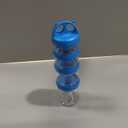 SELEWARE Portable Stackable Food Storage Containers for Snacks Formula Powder and Drinks Twist Lock System Airtight Leak-proof BPA and Phthalate Free 4 Piece Jars 31oz Blue