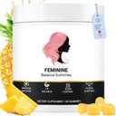 Feminine Balance Gummies pH Balance for Women & Vaginal Probiotics Supports Digestive Health & Immunity Probiotics for Women & Vitamins Hawaiian Pineapple, Vegan, Gluten-Free, 60 C, BB Date:  03/14/2028
