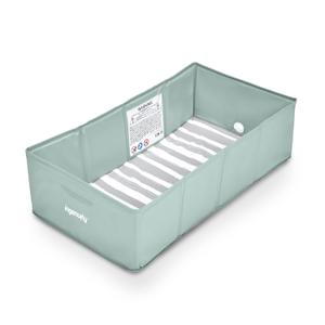 Ingenuity Tuckaway Toddler Folding Tub, Converts Shower to Tub, Folds to Store, Easy to Clean, No Assembly Required, Portable Baby Bathtub for Travel, 12M-5Y