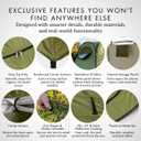 Upgraded Wider & 3 Window Portable Pop-Up Privacy Tent. Outdoor Shower, Toilet, and Changing Shelter. Water-Repellent, Compact, UV-Protective. Ideal for Camping, Beach, Hiking, and Festivals., 119.38 cm x 119.38 cm x 198.12 cm