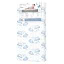 Dream On Me Nap Nest Crib and Toddler Mattress, Dual-Sided - Infants & Toddlers, Waterproof 5 Mattress with 88 Interwoven Coils, 75% Recycled Fiber, GREENGUARD Gold & BSA Certified Blue Cloud