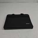 ENGPOW Accordion File Organizer, Fireproof Expanding File Folder with 13 Pockets Document Organizer with Handle & Labels, Portable Home Travel Safe Storage for Letter A4 Files and More, Black