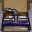 Upgrade Anti-Tangle Replacement Vacuum Head Compatible with Dyson V8, Cyclone V10,V11,V15 Cordless Vacuum Cleaners, Suitable for Thin Carpets, Hardwood Floor