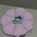 Cat Cone Collar,Cute Waterproof Cat Recovery Collar,Anti-Bite Lick Wound Healing Safety Elizabethan e Collar for Cats,Purple Flower All-Season Style