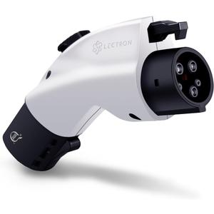 Lectron Tesla to J1772 EV Charging Adapter  NACS Converter, 48 Amp & 240V, Compatible with Tesla High Powered Connectors, Destination Chargers & Mobile Connectors for J1772 Electric Vehicles