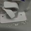 ENJOYBASICS No Drill Curtain Rods for Window 48 to 84 Inches, 5/8 Inch Diameter Renter Friendly Drapery Rod with Adhesive Brackets without Drilling, Adjustable from 27 to 90 Inches, White