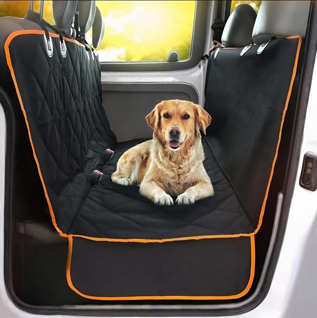 Dog seat Cover for Back seat Waterproof & Scratch-Proof, Non-Slip Hammock for Cars, Trucks & SUVs, Durable Pet Seat Cover, Protects from Hair & Dirt, Universal Fit