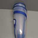 Dog Cone to Stop Licking, Clear Recovery Collar with Detachable Zipper, Sturdy Elizabethan Collar for Large Medium Small Dogs, Soft Adjustable Cone After Surgery Patented, Blue XL (XL(Neck: 16.5"-20.5"))