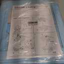 GRANNY SAYS Shoe Organizer for Closet, Fits up to 8 Pairs, 2 Pack Shoe Cubby Storage Containers with Side Mesh Pocket and Flip-Top Lids, Blue (Max Foot Length: 6")