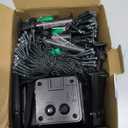 [6 Pack] Solar String Lights Multicolored, 236 FT 600 LED Solar Twinkle Light Outdoor with 8 Modes & Memory Function, Solar Christmas Lights Waterproof Chrismas Lights for Xmas Tree Party Decorations