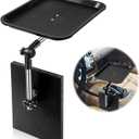 BBTO Car Seat Gap Tray Table, Stable Foldable Auto Backseat Food Desk, Multifunctional Adjustable Travel Tray for Eating Drink and Writing Laptop Work, Car Organizer for Commuters Family