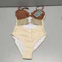 Eomenie One Piece Swimsuit for Women Ring Linked Monokini Sexy Bathing Suit Cutout Swim Suit, Size Small
