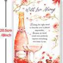 4 x Romantic Valentines Card for Wife,Funny Anniversary Card & Gifts for Women,Love Card for Girlfriend Fiancee (hs-345)