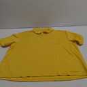 Rdruko Men's Polo Shirts Short Sleeve Quick Dry Outdoor Golf Sports Shirts with Pocket (XX-Large, 01 Yellow)