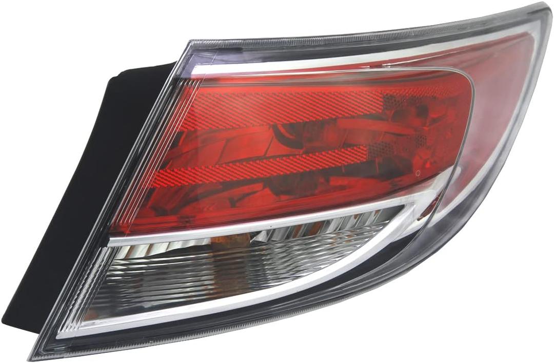 TYC Right Tail Light Assembly Compatible with 2009-2013 Mazda Mazda6