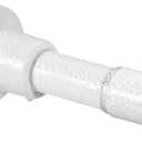 Shower Curtain Rod 68 to 74 Inches,1 Inch Diameter Adjustable White Spring Tension Stainless Steel Telescoping Rod,Easy Install,No Rust