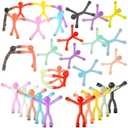 20Pcs Magnetic-Toys-Men-People, Colorful, Kids Travel Toys, for Refrigerator Magnets, Office, Whiteboard Decoration