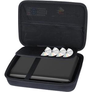Storage Case Compatible with DBPOWER 11.5" / Megatek 12.5 / HDJUNTUNKOR 12" / SQQBZZ 11.5" / ieGeek 11.5" / WONNIE 12" Portable DVD Player