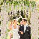 ZINHO 60 Branches Wisteria Hanging Flowers, Artificial Pink Wisteria Flowers Garland for Wedding Arch Ceremony Party Garden Home Backdrop Decor