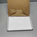 Hamilco White Glossy Cardstock Paper 8 1/2 x 11" 100 lb Cover Card Stock 50 Pack