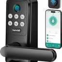 Hornbill Keyless Entry WiFi Smart Lock, Hornbill Fingerprint Smart Deadbolt with App Control, Compatible with Alexa, Touchscreen Keypad Door Lock with Auto-Lock for Rentals Home