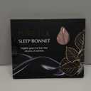 Silk Bonnet for Sleeping Women, 22 Momme 100% Mulberry Silk Sleep Cap, Double-Layer Reversible Silk Hair Wrap for Women & Night Hair Care, Fits All Hair Types  Pink