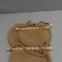 Hanging Fruit Basket,3-Tier Hand-Woven Cotton Rope Wall Basket,Macrame Hanging Produce Basket for Fruit & Vegetable Storage Hanger Over the Door Organizer Boho Basket Decor,Hemp Color