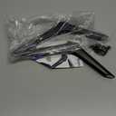 Maozhren TV Stand Legs for Hisense TV Legs, for Hisense TV 40H5590F 40H4F 40H3F9 40H4030F1 43H4F 43H4030F 43H4030F1 TV Stand with Screws Set, Easy to Install, Black