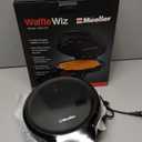 Mueller Heart 5 Waffle Maker, Waffle Iron, Adjustable Browning Control & Nonstick, Cool Touch Handle, Easy to Clean, Small Kitchen Appliances
