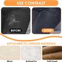 Pet Hair Removal Glove Double-Sided Electrostatic, Pet Hair Removal Glove for Cats& Dogs, Pet Hair Remover Tool for Couch, Carpet, Clothing and Bedding